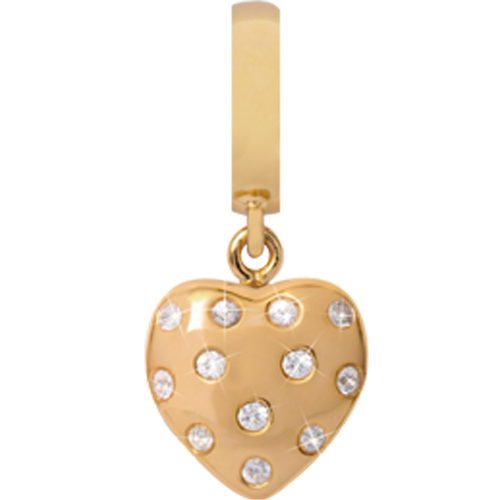 Image of Christina Collect Million Heart Drop forgyldt charm